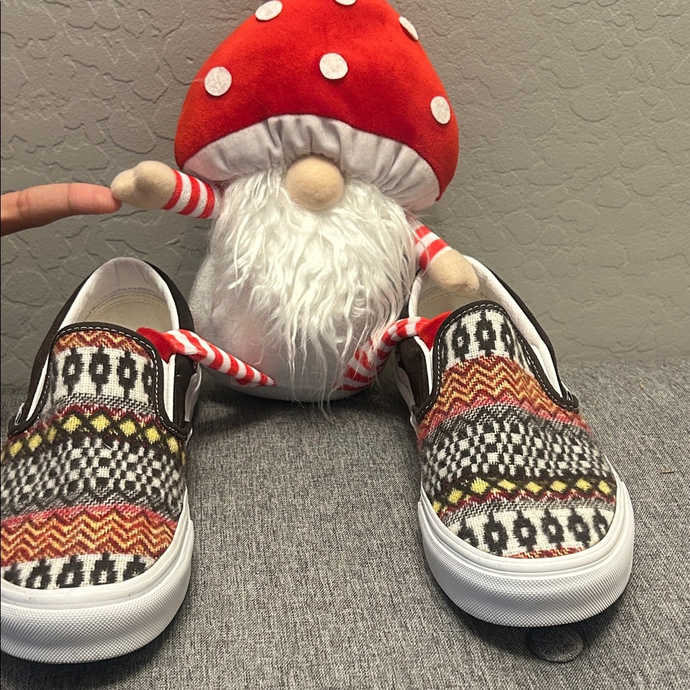 Vans Brown Slip-On Men’s 7.5/Women’s 9